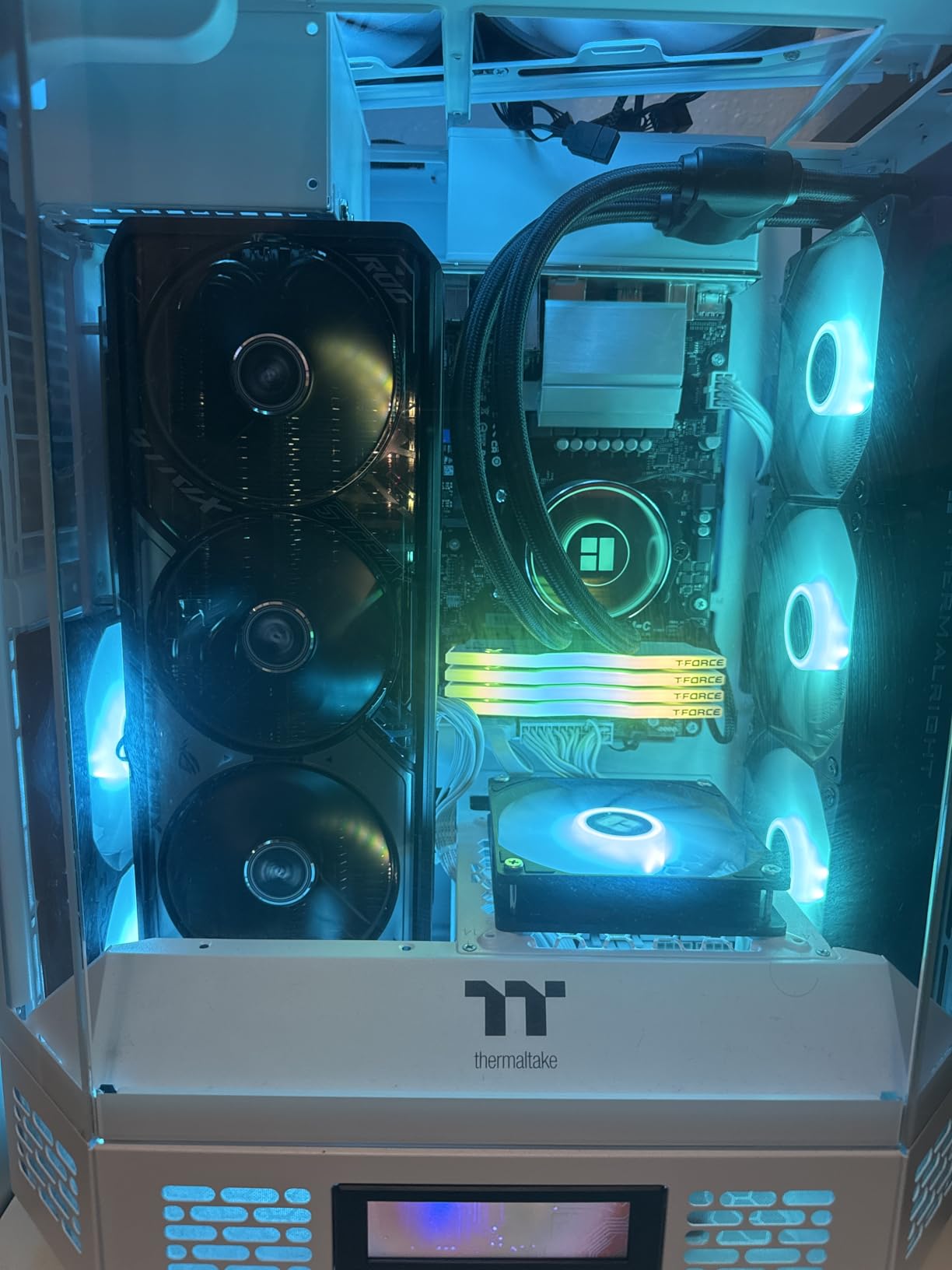 Thermalright 5 Pack TL-C12C-S CPU Fan 120mm ARGB Case Cooler Fan, 4pin PWM Silent Computer Fan with S-FDB Bearing Included, up to 1550RPM Cooling Fan (5 Pack) customer photo 1