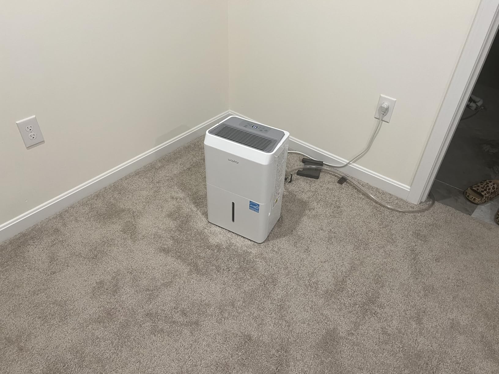 Waykar 6000 Sq.Ft Energy Star Dehumidifier for Basement & Home, 120 Pint/Day with Drain Hose & Tank, Ultra Quiet (40 dB), Smart Auto Comfort Mode customer photo 1