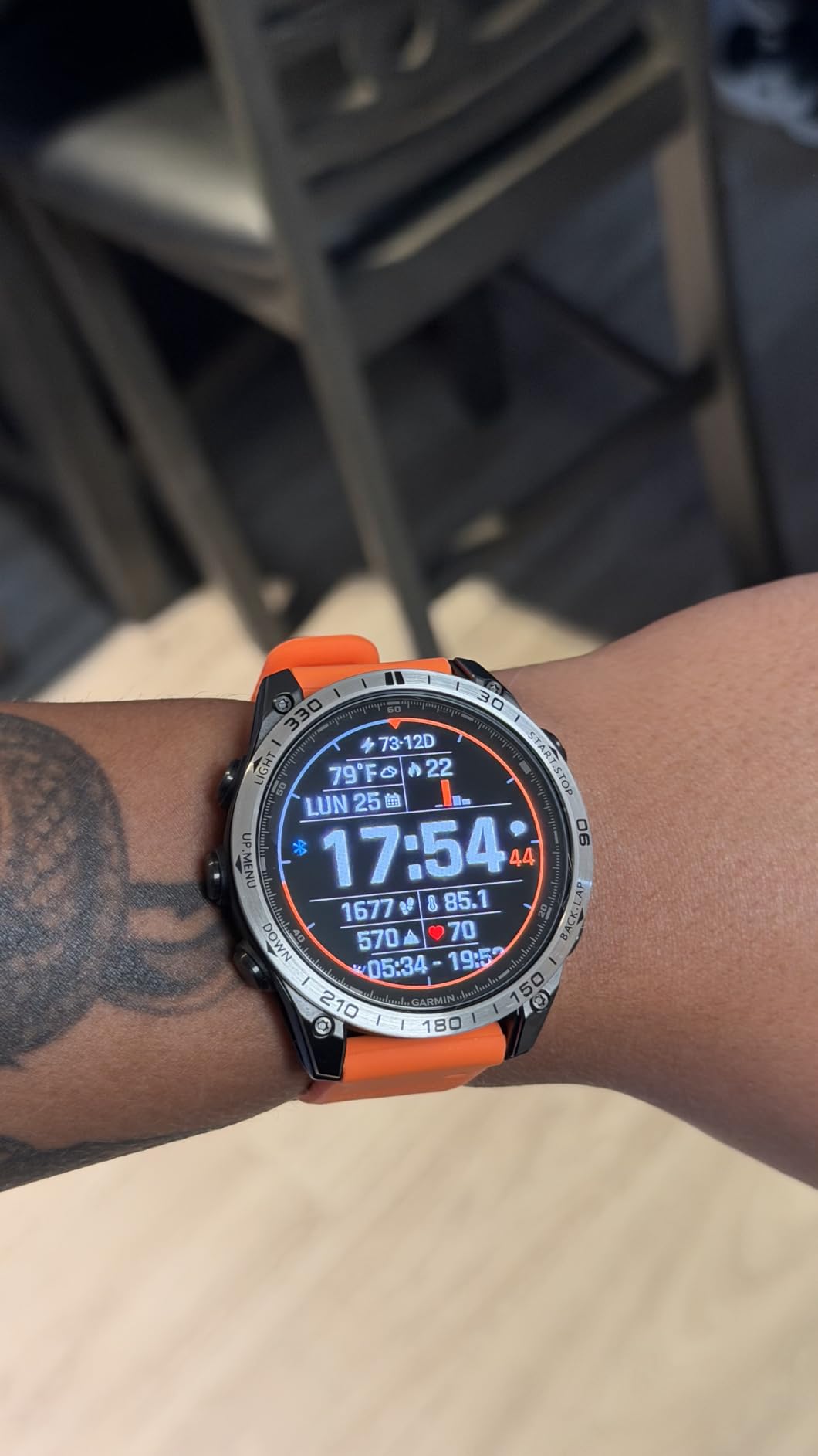 Garmin fēnix 8, 47mm, Black Premium Multisport Smartwatch, AMOLED Display, GPS, Built-In Flashlight, Dive-Rated, Built-In Speakers and Mic customer photo 2