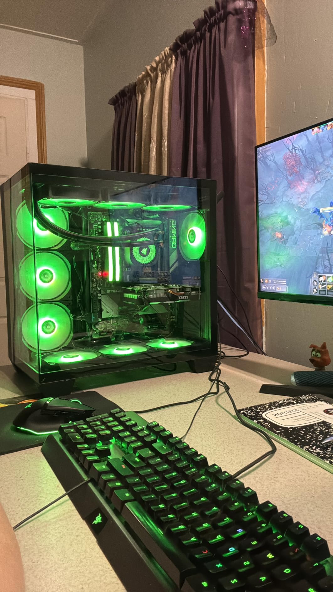 CORSAIR Nautilus 360 RS ARGB Liquid CPU Cooler - 360mm AIO - Low-Noise - Direct Motherboard Connection - Daisy-Chain - Intel LGA 1851/1700, AMD AM5/AM4 - 3X RS120 ARGB Fans Included - White customer photo 2