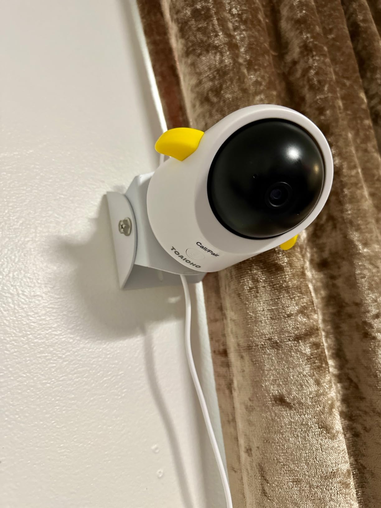 Baby Monitor with Camera and Audio WiFi/No WiFi: Baby Monitor WiFi Smartphone APP Control Night Vision 4.3' Screen Smart Video Baby Monitor with Remote PTZ 2-Way Talk Motion & Cry Alert(Only 2.4G WiFi) customer photo 2