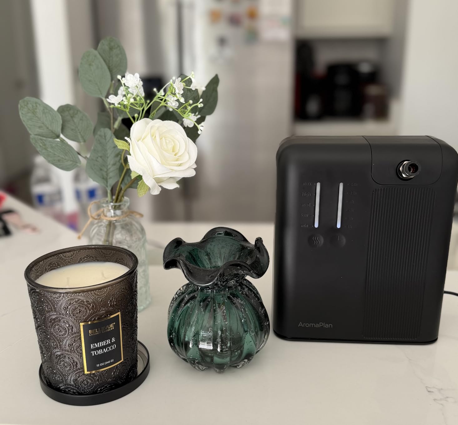 AromaPlan 5 Star Collection Cold Air Scent Diffuser, Whole House (2 Scents Included) - Waterless Smart Aroma, Scent &Time Adjust., App Control, HVAC | Home, Commercial, Hotel | Large Room, 2,000 sq.ft customer photo 2