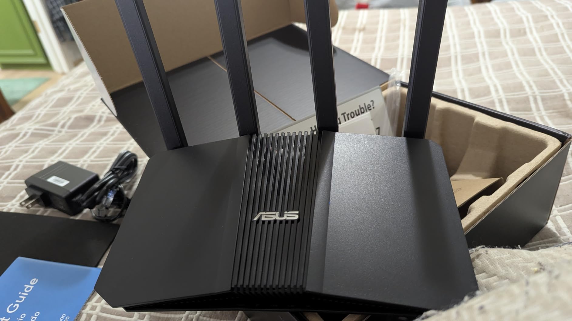 ASUS RT-BE58U WiFi 7 Router - Dual-WAN, 3.6 Gbps, Mesh + VPN Compatible | Triple-level Network Security, Parental Controls Included, 2.5G Port x1, 1G Port x4 customer photo 1