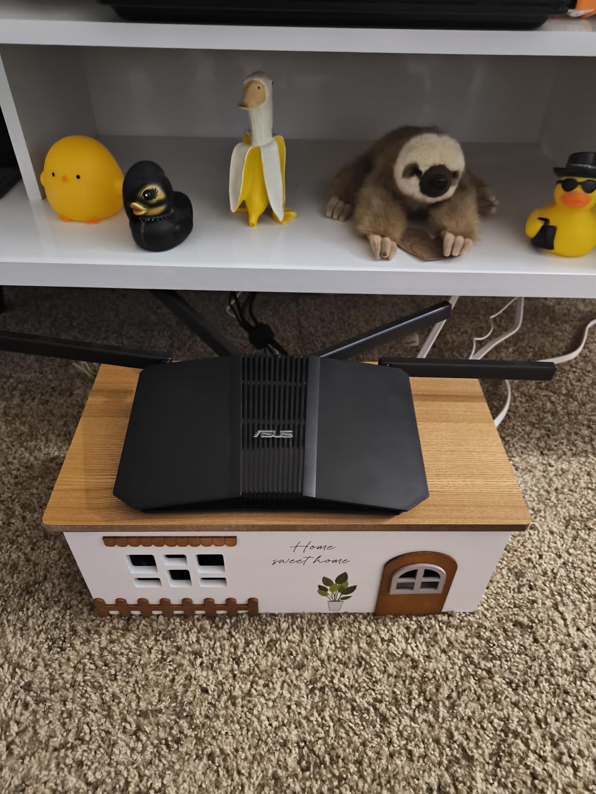 ASUS RT-BE58U WiFi 7 Router - Dual-WAN, 3.6 Gbps, Mesh + VPN Compatible | Triple-level Network Security, Parental Controls Included, 2.5G Port x1, 1G Port x4 customer photo 2