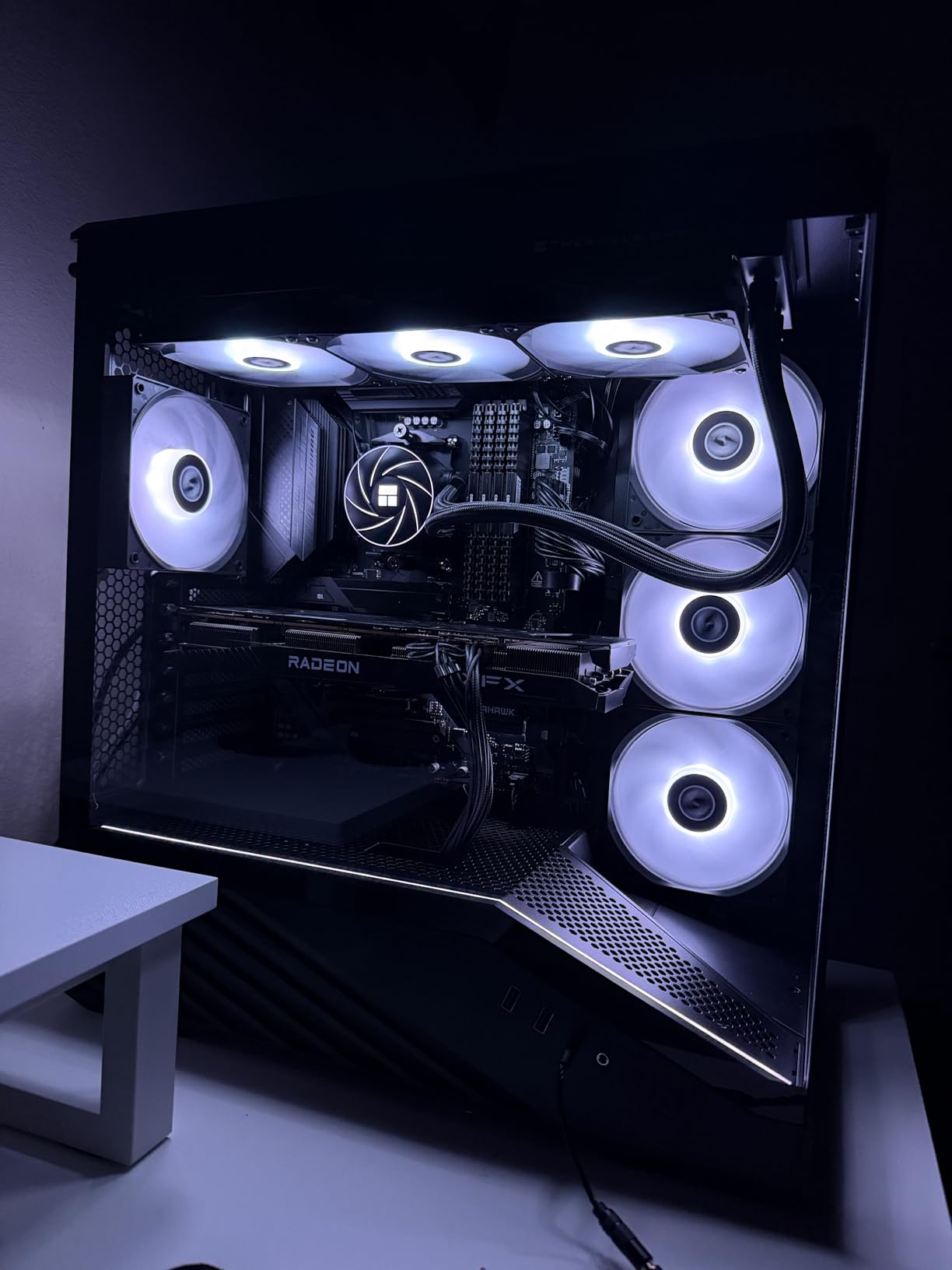 Thermalright Aqua Elite 360 ARGB Liquid CPU Cooler, 360 AIO Cooling Row Size, 3 x 120mm PWM Fans, Computer CPU Cooler, for AMD AM4/AM5, Intel LGA1851/1150/1151/1200/1700 customer photo 2