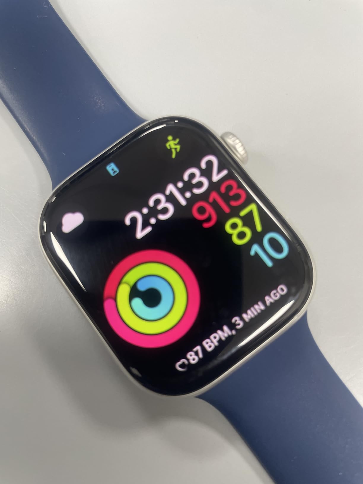 Apple Watch Series 10 [GPS 46mm] Rose Gold Aluminum Case with Light Blush Sport Band, M/L (Renewed) customer photo 1