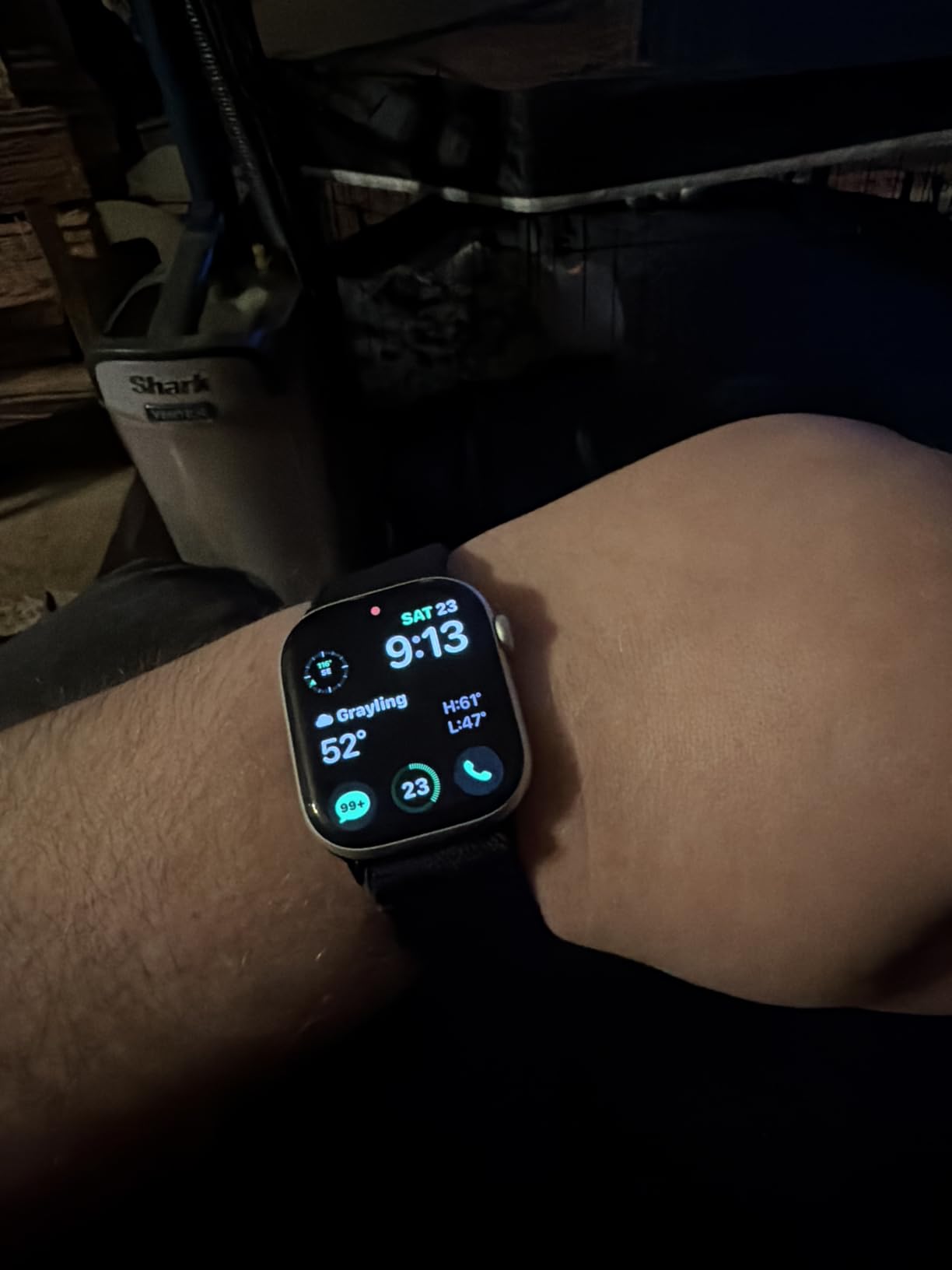 Apple Watch Series 10 [GPS 46mm] Rose Gold Aluminum Case with Light Blush Sport Band, M/L (Renewed) customer photo 2