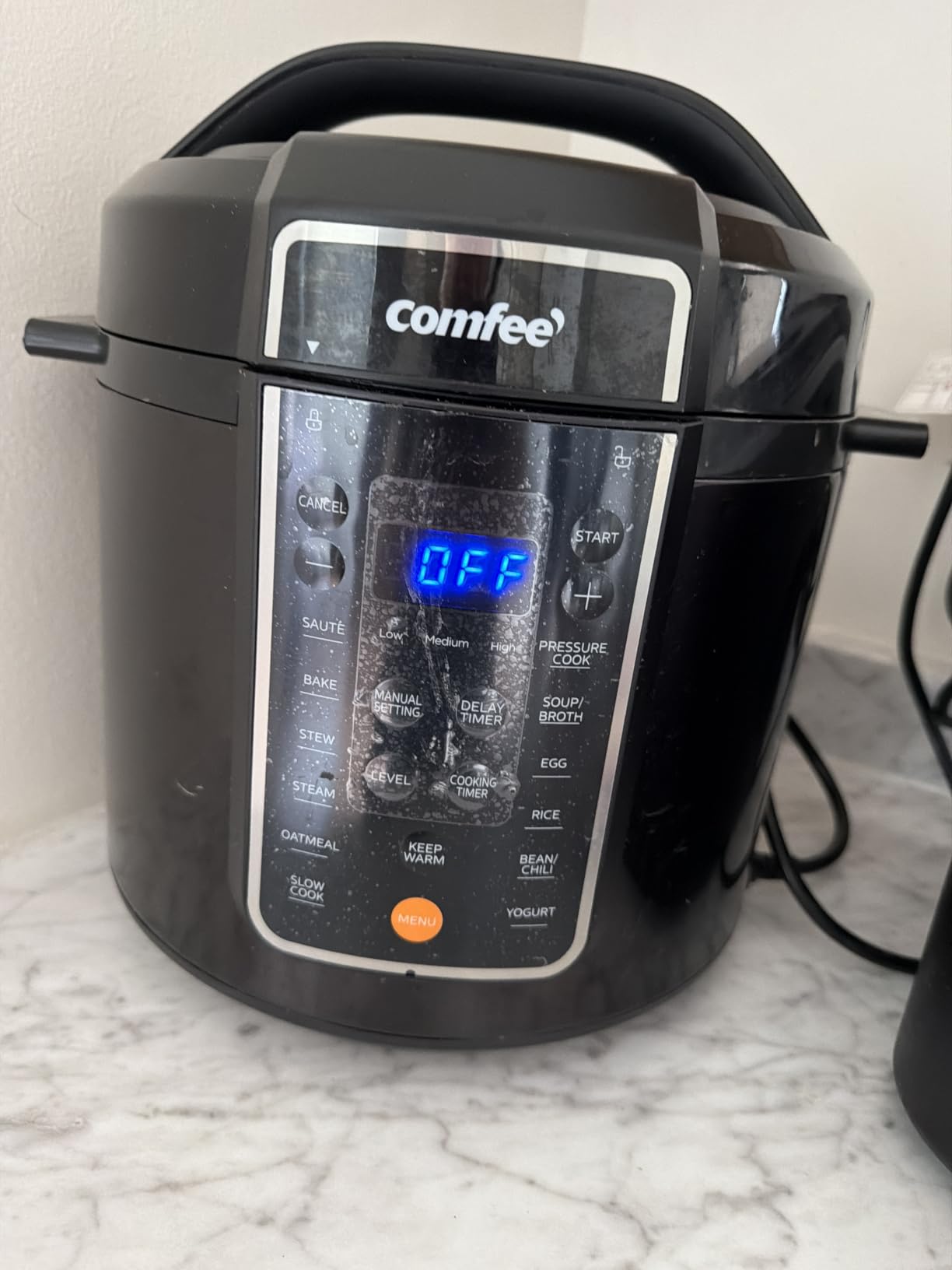 COMFEE' 12-in-1 Electric Pressure Cooker, 6 Quarts, Nonstick Pot, 6QT, 12 Menus, 9 Cookers in One, 24H Timer, Ceramic Inner Pot, Built In Safety Features customer photo 1