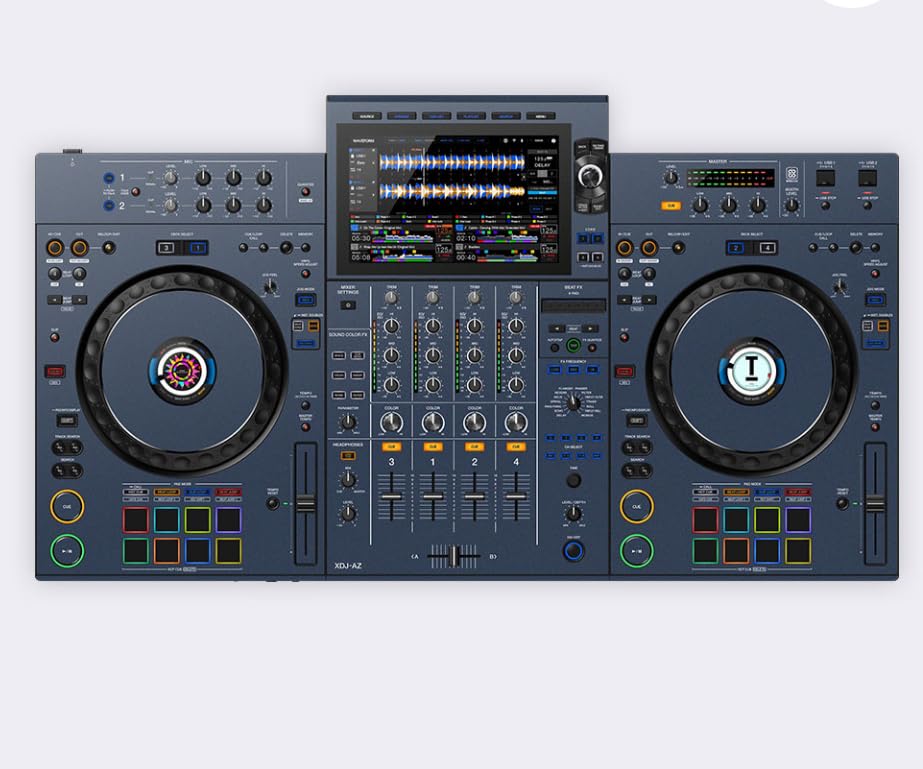 Pioneer DJ XDJ-AZ Professional 4-Deck All-in-One DJ System, 10.1-Inch Touchscreen, Built-in Wi-Fi, SonicLink Wireless Tech, Performance Pads & Beat FX customer photo 1
