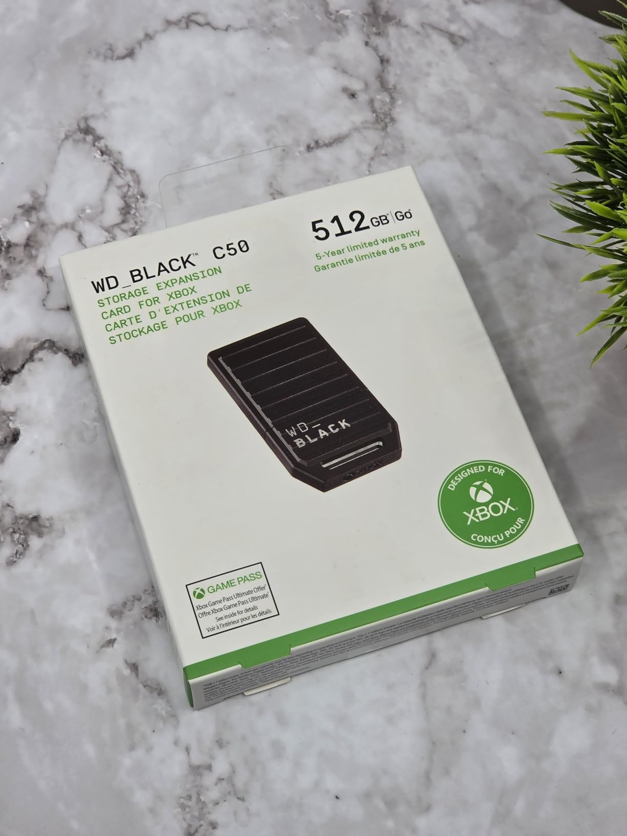 WD_Black 2TB C50 Storage Expansion Card, Officially Licensed for Xbox - Quick Resume, Plug & Play, NVMe SSD Expansion for Xbox Series X|S Gaming Consoles - WDBMPH0020BNC-WCSN customer photo 2