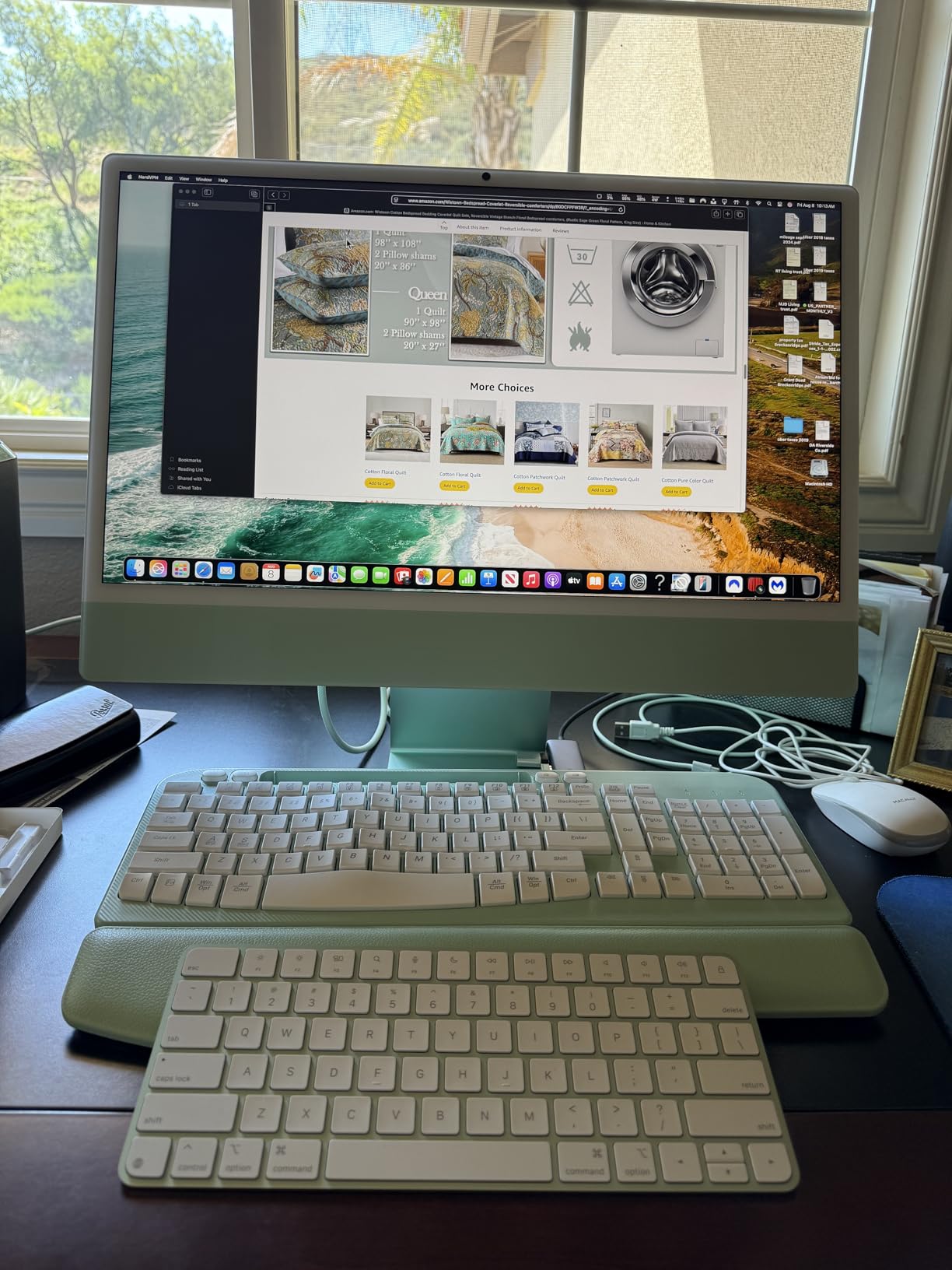 2024 iMac All-in-One Desktop Computer with M4 chip, 8-core CPU, 8-core GPU, 24-inch Retina Display, 16GB Unified Memory, 256GB SSD Storage customer photo 2