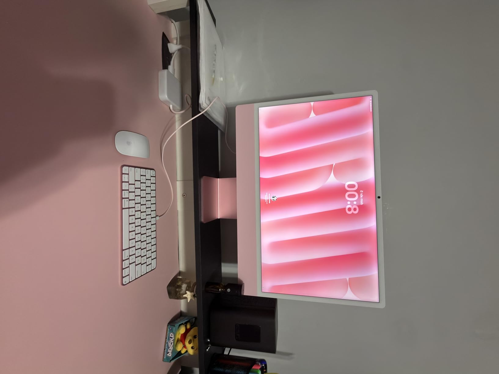 2024 iMac All-in-One Desktop Computer with M4 chip with 10-core CPU and 10-core GPU: Built for Apple Intelligence, 24-inch Retina Display, 16GB Unified Memory, 256GB SSD Storage; Blue customer photo 1