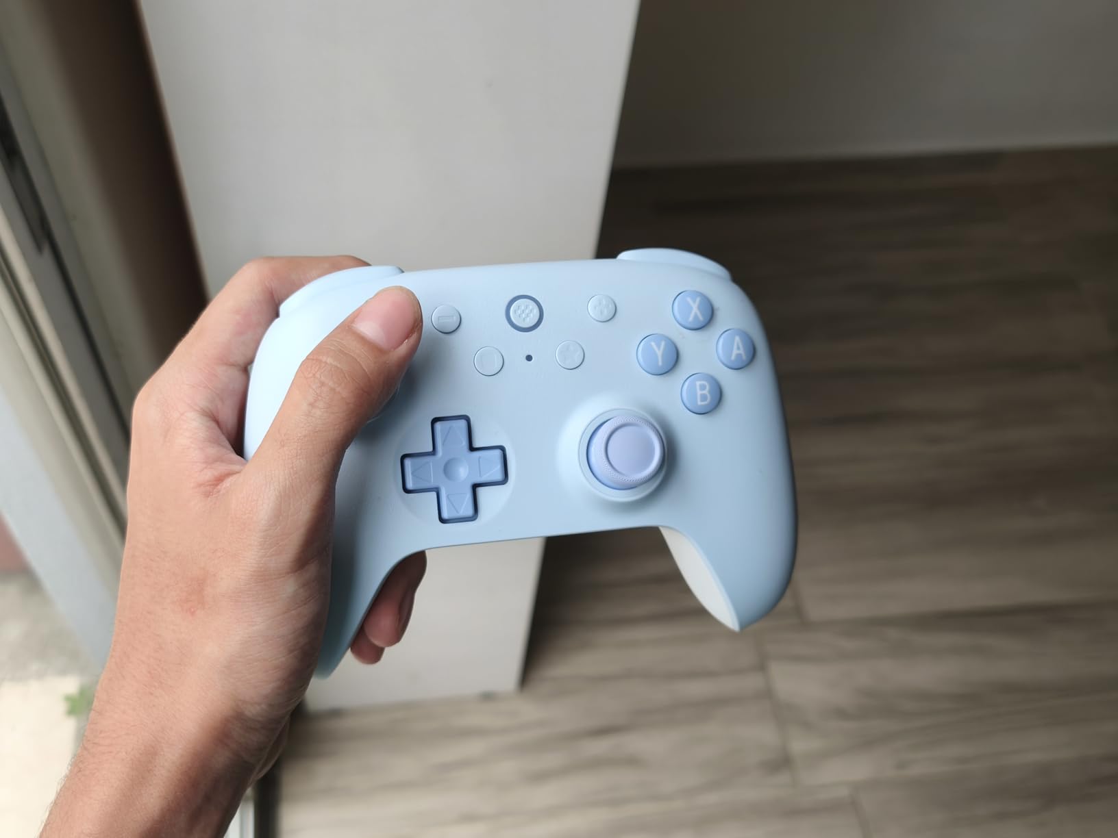 8BitDo Ultimate 2C Bluetooth Controller for Switch/Switch 2, Wireless Controller with 6-Axis Motion Control, Rumble Vibration, Refined D-Pad and Bumpers, and Hall Effect Joysticks (Blue) customer photo 2