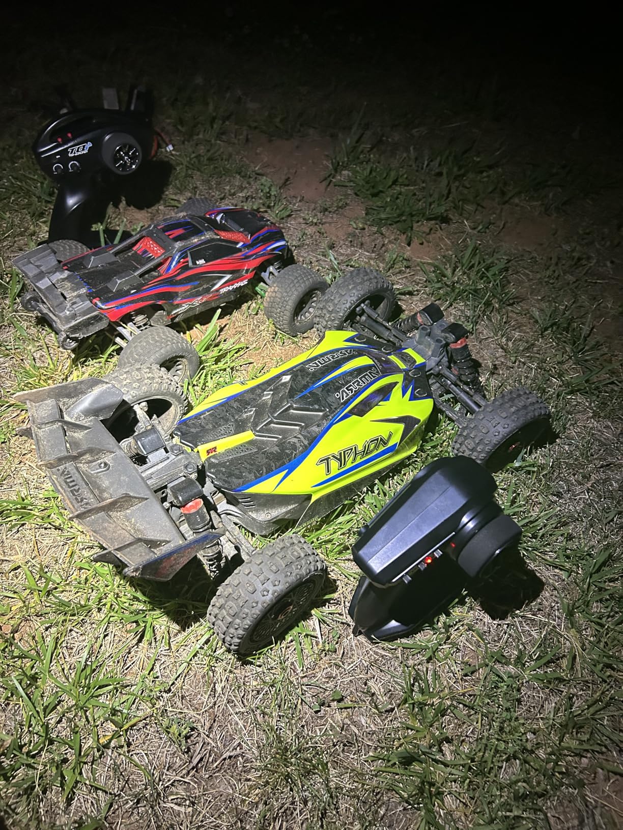 ARRMA RC Car 1/8 Typhon 4X4 223S BLX BRUSHLESS Buggy RTR (Battery and Charger Not Included) with DSC (Yellow), ARA4306V4T2 customer photo 1