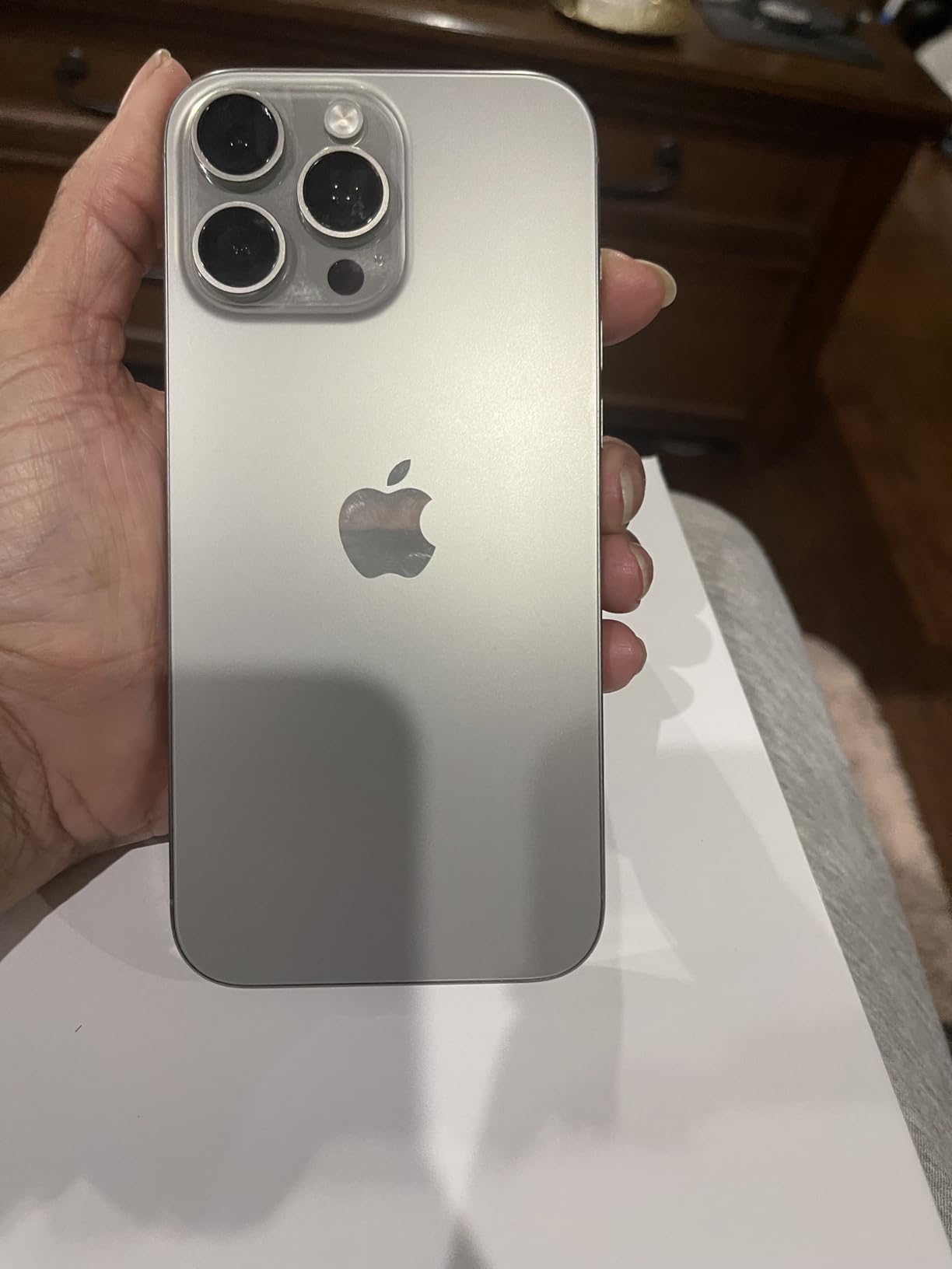 Apple iPhone (Renewed Premium) 16 Pro Max, US Version, 1TB, Natural Titanium - Unlocked customer photo 2