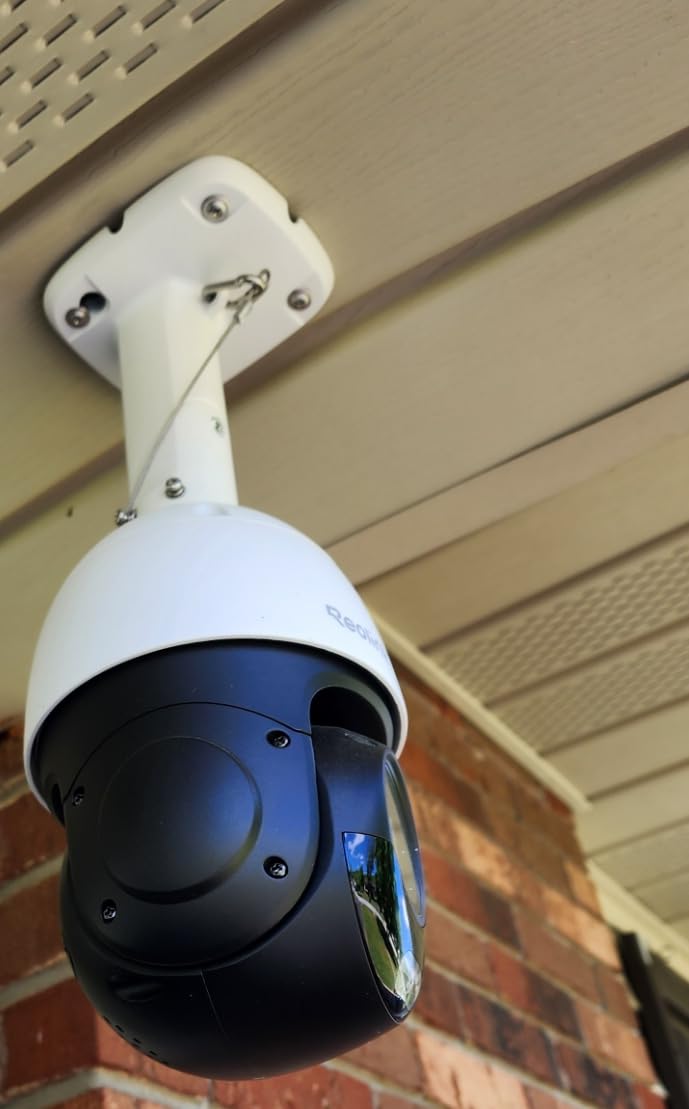 REOLINK RLC-823S2 4K 16X Optical Zoom PoE Security Camera PTZ for Outdoor | 360° Endless Pan & 90° Tilt, Auto Tracking, 24/7 Recording, 3D Zoom, Color Night Vision with Spotlights, Smart Detection customer photo 1
