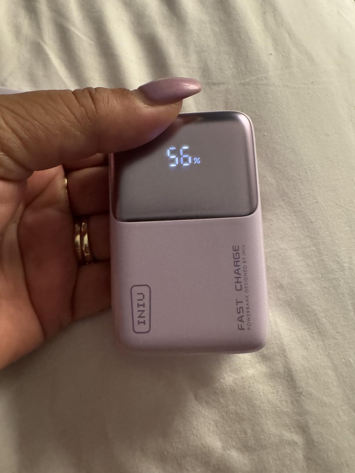 INIU Mini Portable Charger, Small 10000mAh 45W Fast Charging Power Bank customer photo 1