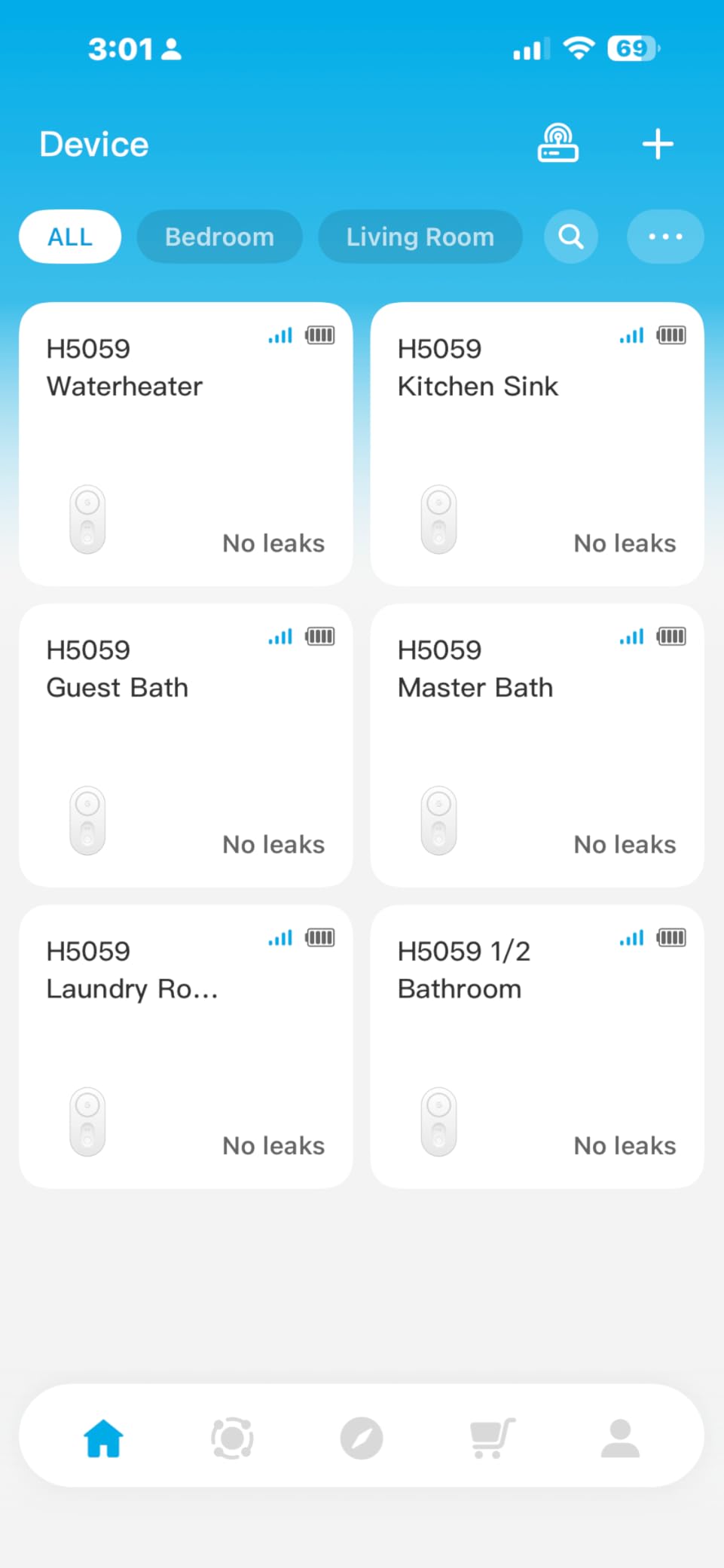 GoveeLife Upgraded Smart Water Leak Detector 1s with 1804 ft Ultra-Long Range, WiFi Water Sensor with SMS/Email/APP Push and Sound Alarm, 5-Year Battery Life, Suit for Home, Basement, Kitchen, 3 Pack customer photo 2