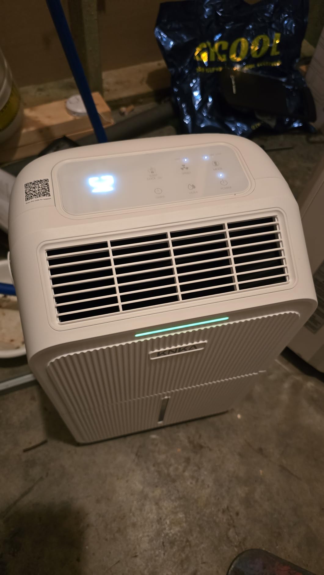 KNKA 2500 Sq.Ft Max 34 Pints Dehumidifier for Basement with Drain Hose | Dehumidifiers for Home, Bedroom, Bathroom, Large Room, Three Modes, Intelligent Humidity Control, Dry Clothes, 24HR Timer customer photo 2
