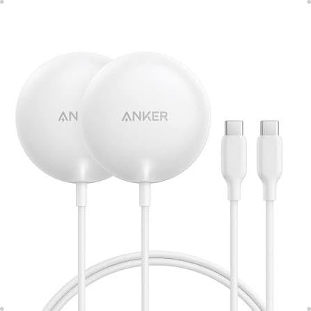 Anker Zolo Magnetic Wireless Charger, Qi2 Certified 15W MagSafe-Compatible Wireless Charging Pad customer photo 1