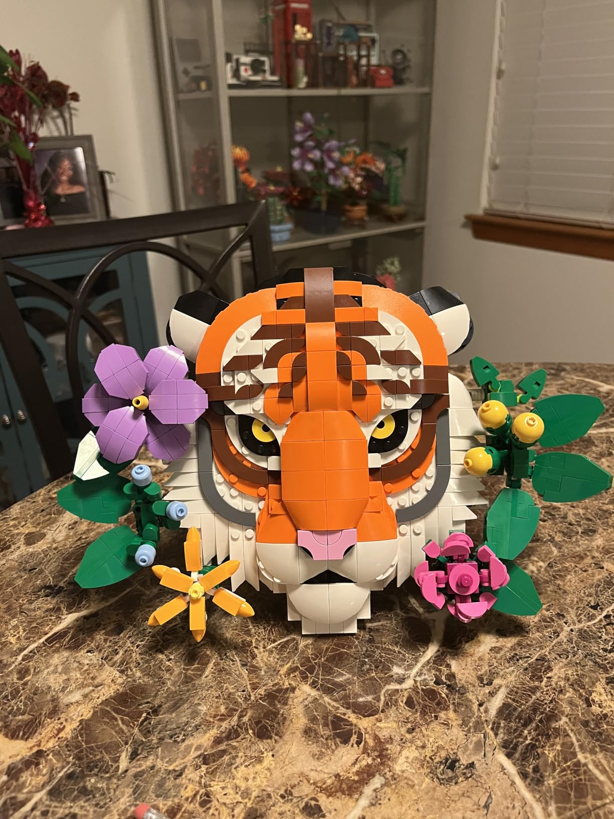 LEGO Art The Fauna Collection - Tiger (31217) Building Set for Adults - Wall Art DIY Kit customer photo 1