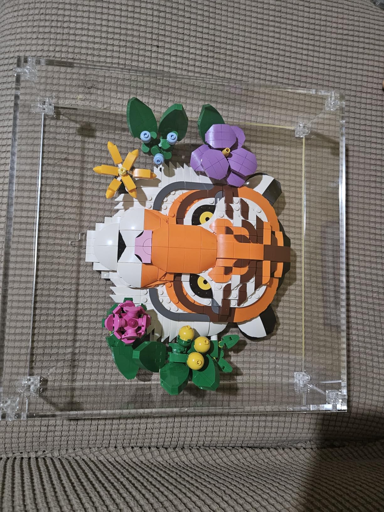 LEGO Art The Fauna Collection - Tiger (31217) Building Set for Adults - Wall Art DIY Kit customer photo 2