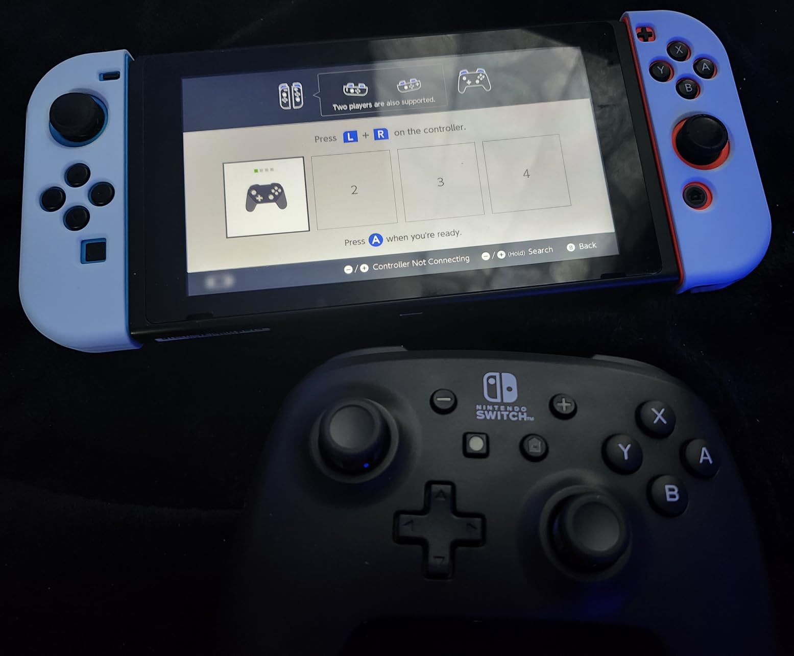 PowerA Wireless Controller - Nintendo Switch/Switch Lite/Switch-OLED Model, Nintendo Switch 2, Jet Black, Gamepad, Bluetooth, Motion Controls, Advanced Gaming Buttons, Officially Licensed customer photo 2