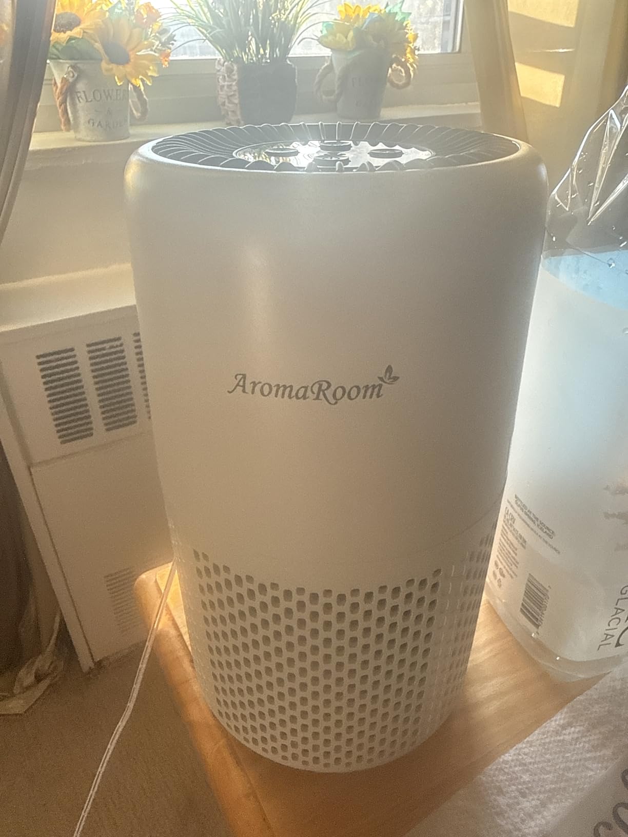 AromaRoom Air Purifiers, Quiet Air Cleaner For Pets, Baby Room,Home | AromaRoom H13 HEPA Air Filter For Smoke Pollen Dander Hair Smell Air Cleaner, 3-in-1 Filter with Sleep Mode customer photo 2