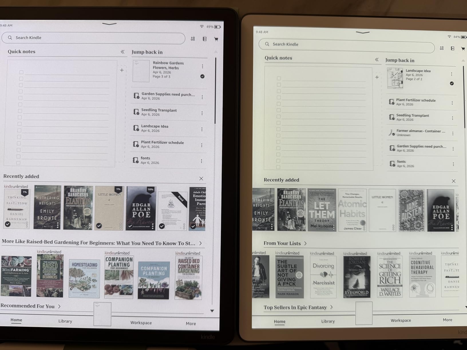 Amazon Kindle Scribe 32GB (newest model) — 11” display with front light, paper-like feel, and no distractions — Write in notebooks, docs, and books. Pen included - Graphite customer photo 2