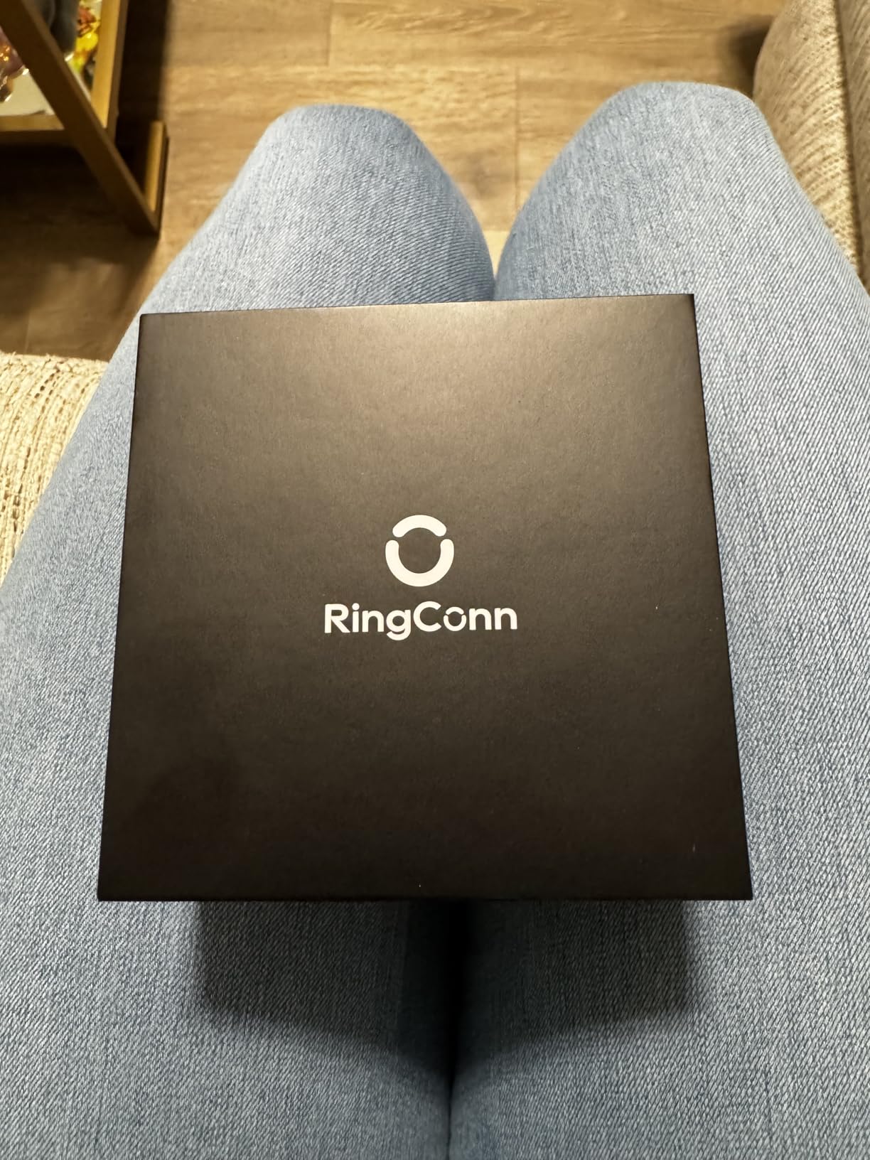 RingConn Gen 2 Air, Ultra-Thin AI Smart Ring, 10-Day Battery Life, Fitness/Sleep/Stress/HR Tracker for Women & Men, No App Fee for Standard Features, iOS & Android Compatible (Size 10, Dune Gold) customer photo 1