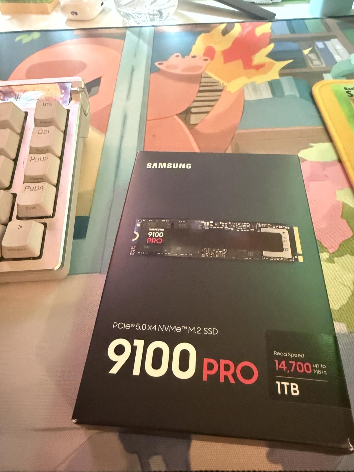 Samsung SSD 9100 PRO 2TB, PCIe 5.0x4 M.2 2280, Seq. Read Speeds Up to 14,700MB/s, Best for AI Computing, Gaming and Heavy Duty Workstations (MZ VAP2T0B/AM) customer photo 1