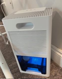 BEDRED Dehumidifier, 95OZ Dehumidifier for Home 1000 sq ft - Quiet with Auto Shut Off & Relaxing 7 Color Ambient Light, Ideal for Livingroom, Bedroom, Basement (Black) customer photo 1