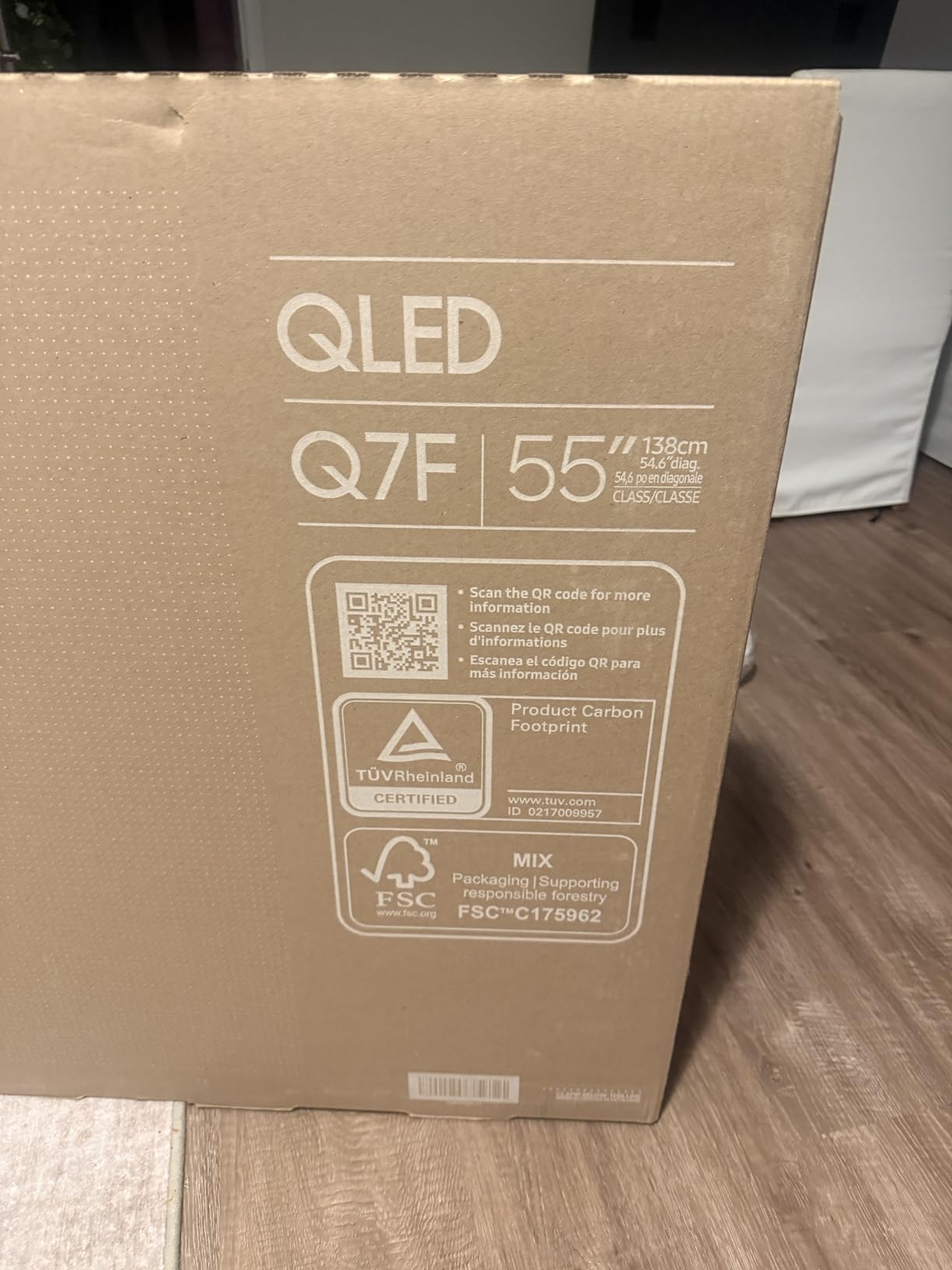 43-Inch Class QLED Q7F Series Samsung Vision AI Smart TV (2025 Model, 43Q7F) Quantum HDR, Object Tracking Sound Lite, Q4 AI Gen1 Processor, 4K upscaling, Gaming Hub, Alexa Built-in customer photo 1