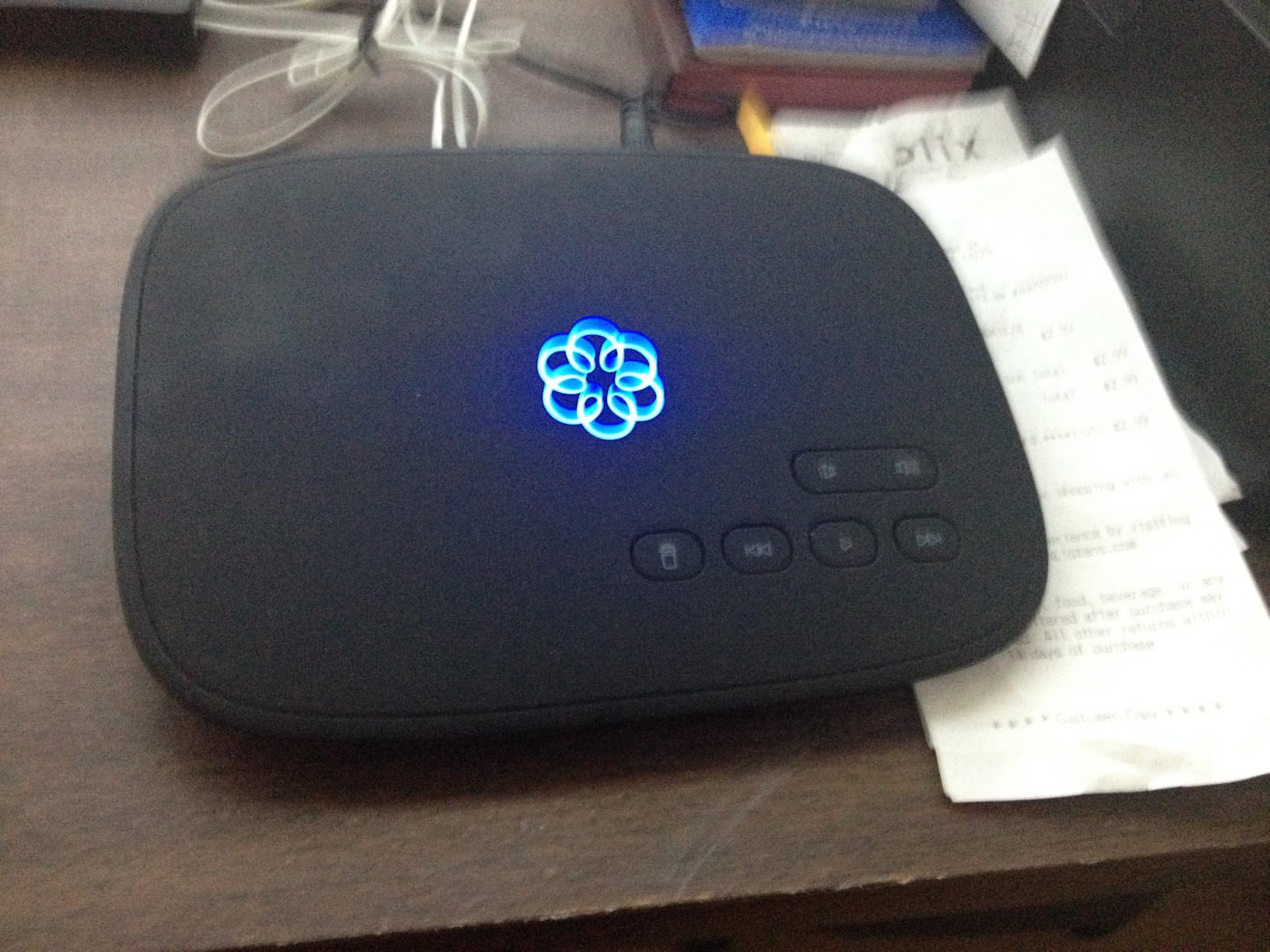 Ooma Telo Air and Handset. Free Internet Home Phone Service Wi-Fi Connectivity. Affordable landline Replacement. Unlimited Nationwide Calling. Mobile app. Low International Rates. Blocks robocalls. customer photo 2