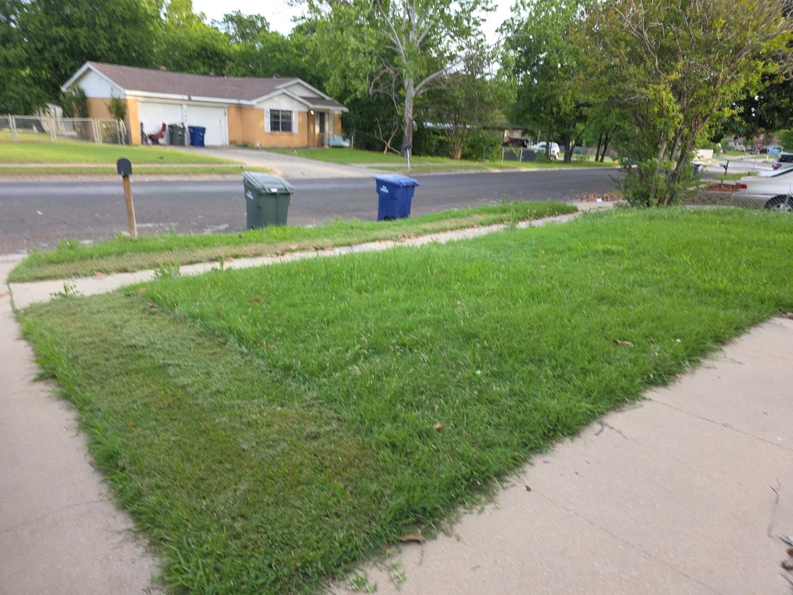 WEN 20V Max 2-in-1 19-Inch Cordless Brushless Lawn Mower and Mulcher with Two 5Ah Batteries and Dual Port Charger (20839) customer photo 2