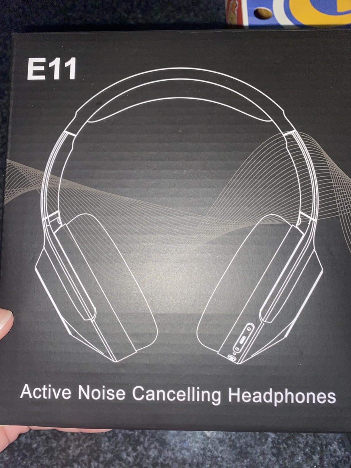 Active Noise Cancelling Headphones, Upgraded Wireless Bluetooth Headphones Over Ear with ENC Mic, HiFi Stereo Deep Bass, Noise Canceling Headphones Lightweight, BT 5.4, for Travel/Office/Home, Black customer photo 2