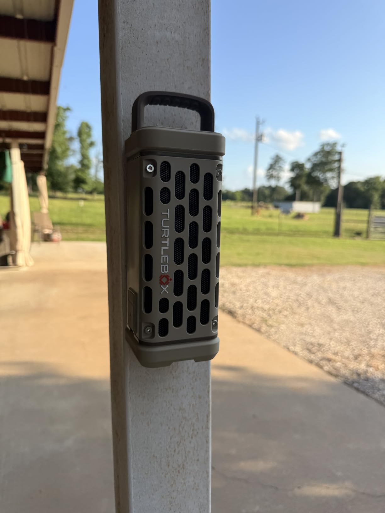 Turtlebox Ranger, Ultra-Portable Bluetooth Speaker, Waterproof, Tan | Built For The Outdoors, Plays to 105dB, IP-67, 12hr+ Battery Life, Magnetic Mounts, Unlimited Pairing for Full Stereo, 2.4lbs customer photo 1