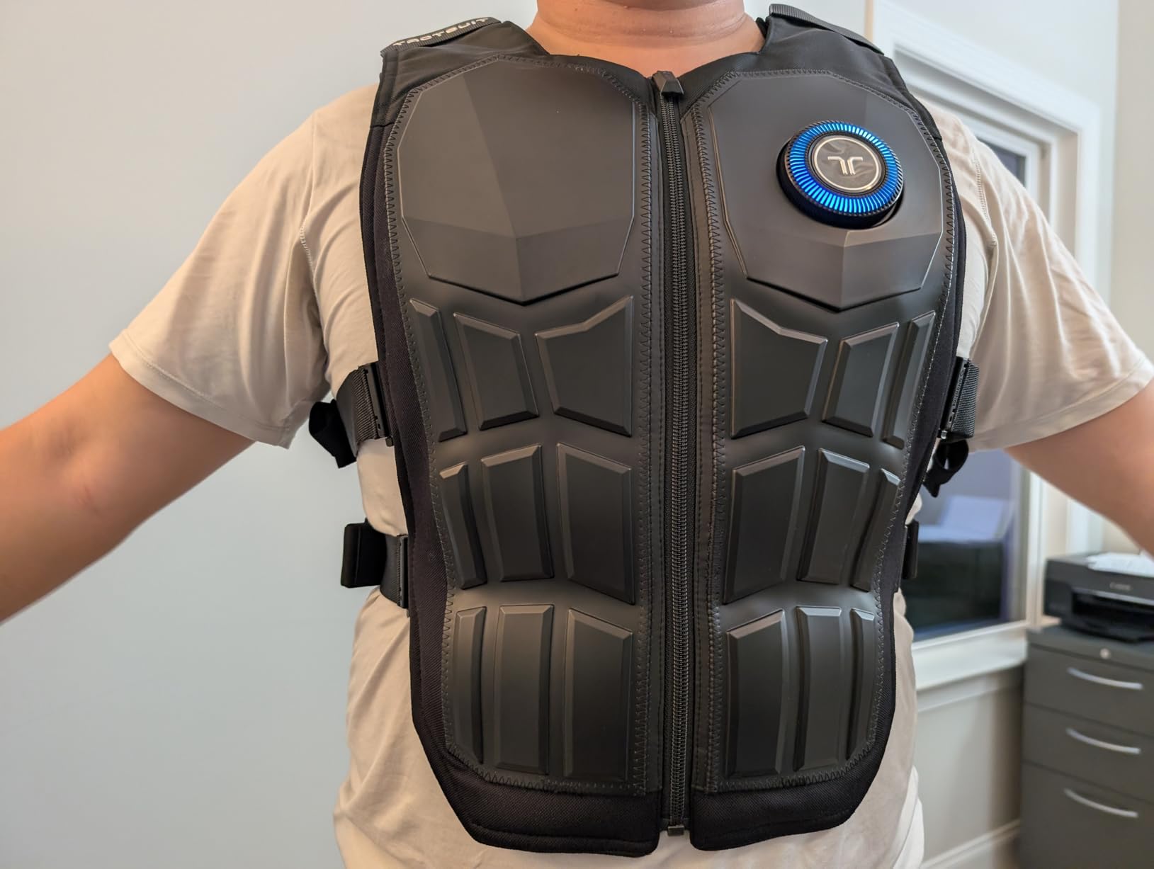 bHaptics TactSuit Pro | Premium Immersive Haptic Vest for VR & Gaming | Sim Racing, Music | 32 Feedback Motors customer photo 1