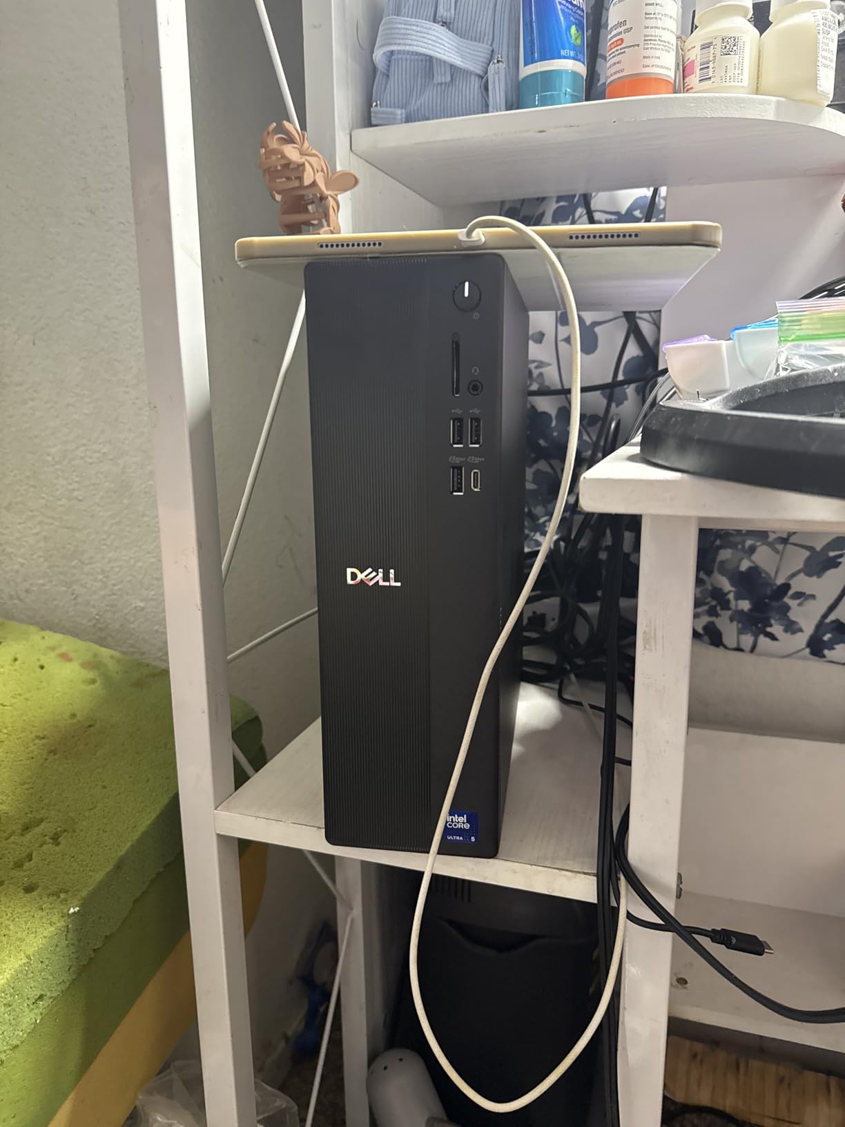 Dell Slim Desktop, Intel Core Ultra 5-225, 512GB SSD, Windows 11 Home | Intel UHD Graphics, 16GB DDR5, Wi⁶, Bluetooth, Wired Keyboard, ECS1250 customer photo 1