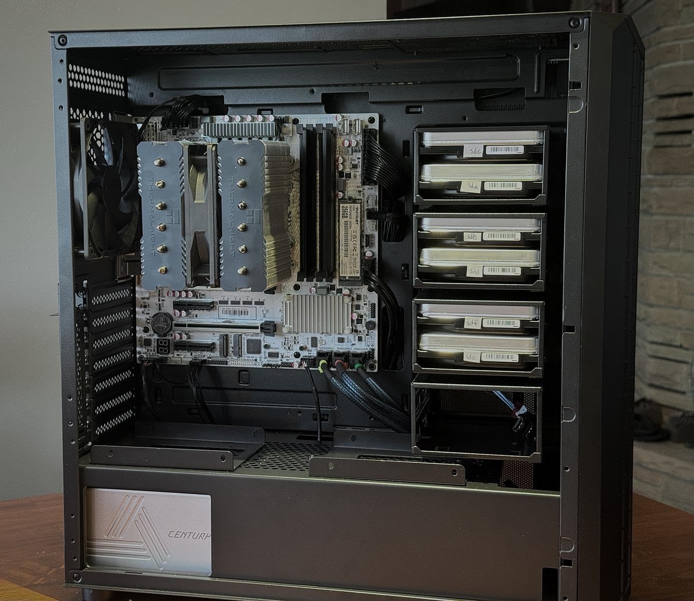 MONTECH Century II 850W ATX 3.1 Fully Modular 80 Plus Gold Power Supply customer photo 2