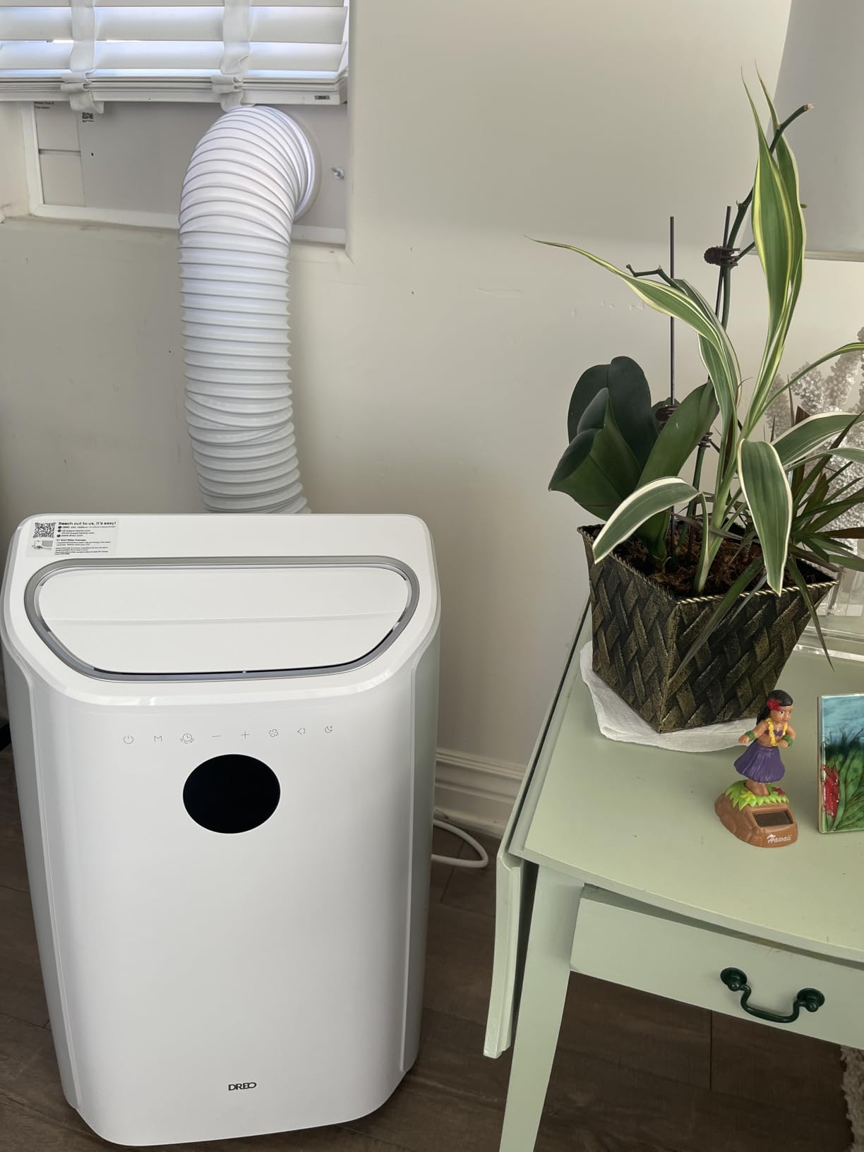 DREO Portable Air Conditioner 516S, 14000 BTU ASHRAE (10000 BTU DOE) Smart AC Unit for Bedroom with Drainage-free Cooling, Fan and Dehumidifier 3 in 1, APP/Voice/Remote, Quiet Standing AC for Room Indoors customer photo 2