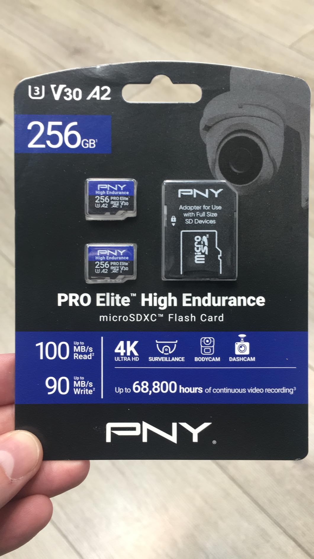PNY 256GB PRO Elite High Endurance microSDXC Flash Memory Card customer photo 2