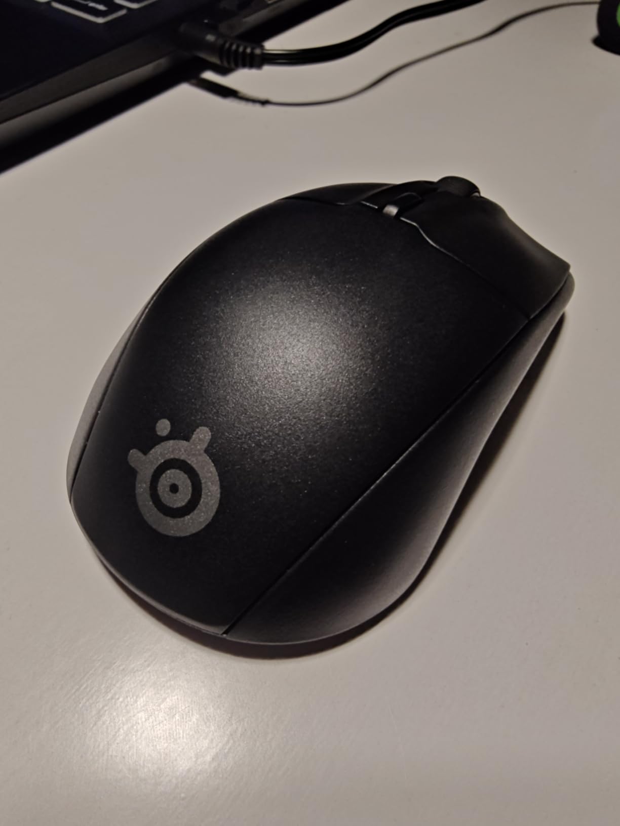 SteelSeries Rival 3 Wireless Gen 2 Gaming Mouse - 2.4GHz and Bluetooth - 18000 DPI TrueMove Air Optical Sensor - 60 Million Click Durability - Light-Weight - 100% PTFE Feet - White customer photo 2