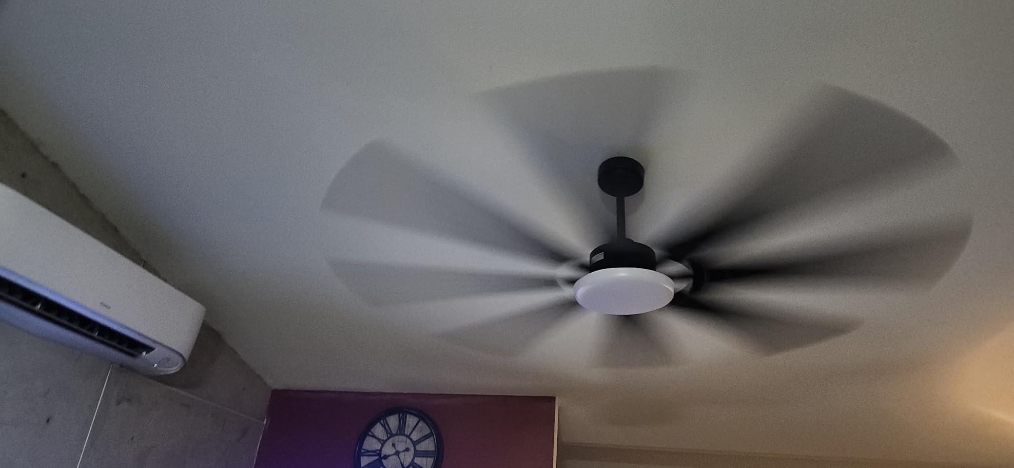 Amico 72 Inch Ceiling Fans with Lights and Remote, Black Large Ceiling Fan customer photo 1