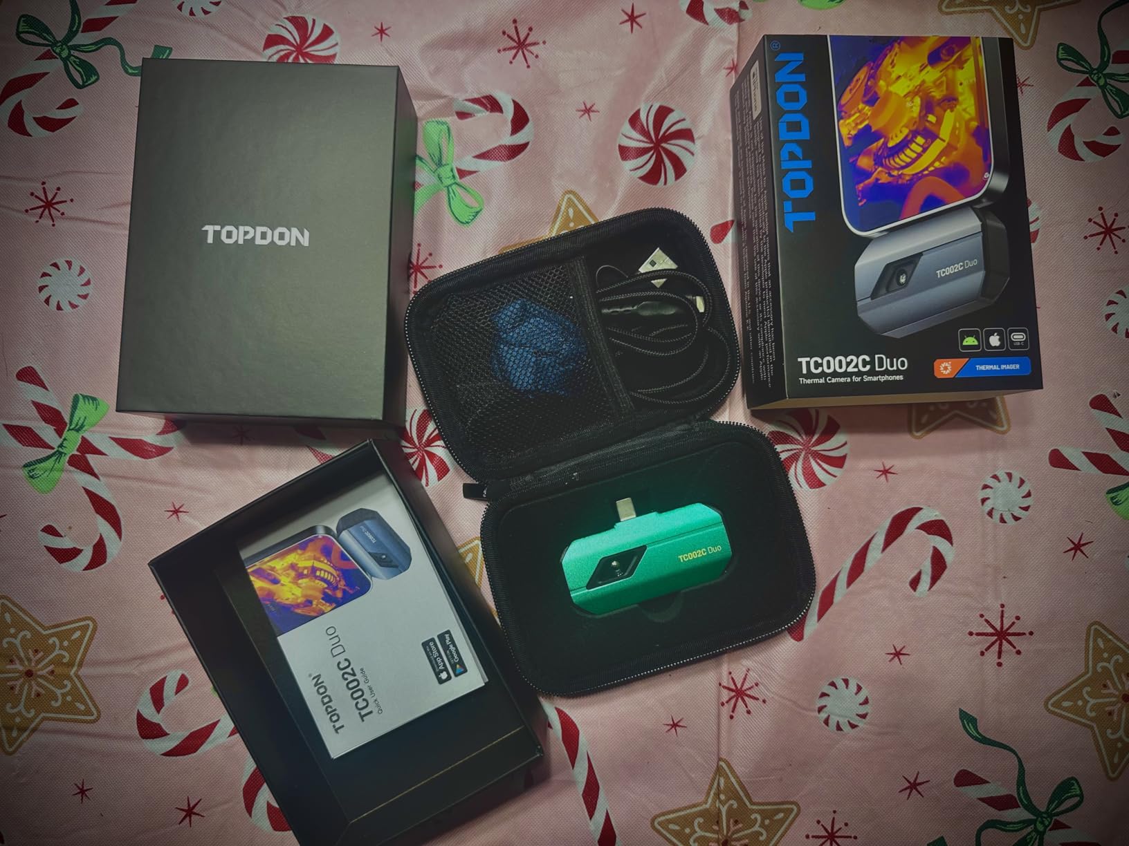 TOPDON TC002C Duo Thermal Camera, Compatible with Any USB-C iPhone, iPad & Android Device, 512 x 384 Super Resolution, 256 x 192 IR Resolution Thermal Imager, -4F~1022F Temp Range customer photo 2