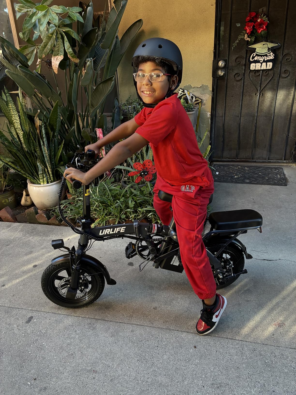 URLIFE Folding Electric Bike for Adults, 14
