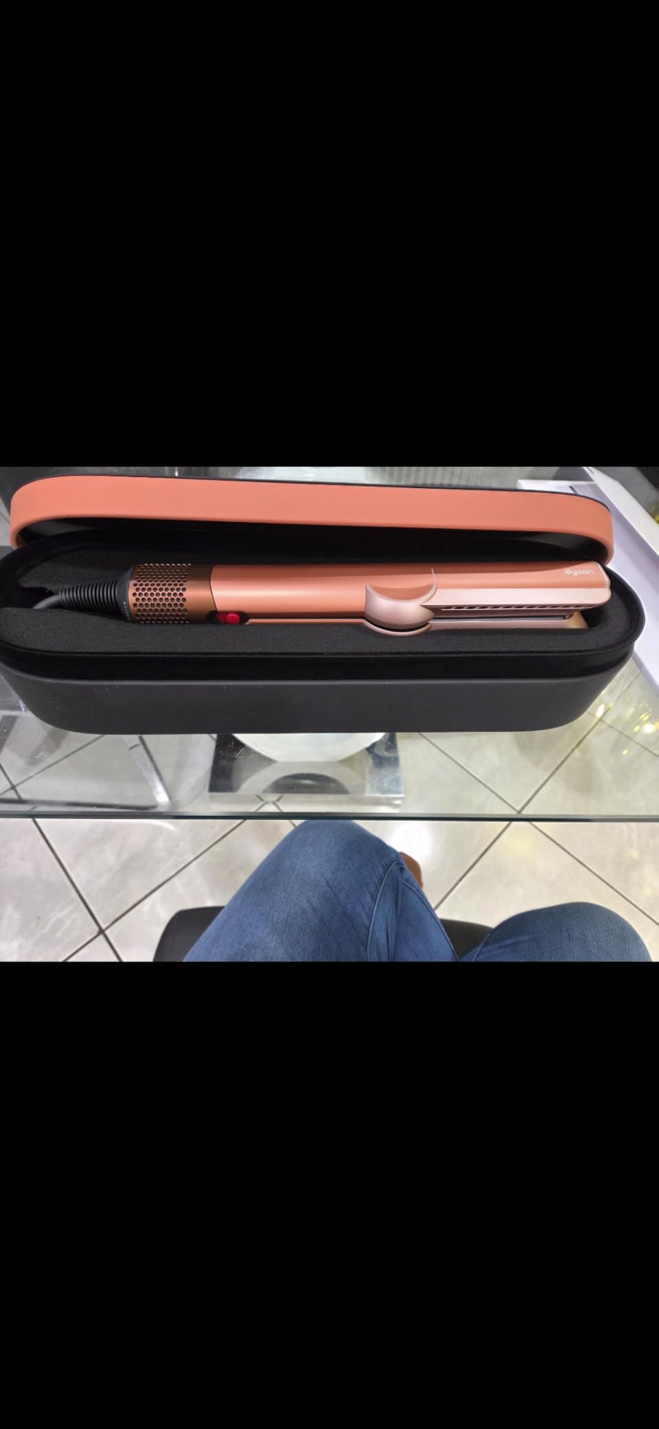 Dyson Airstrait Straightener, Wet to Dry Hair Straightener, No Hot Plates customer photo 1