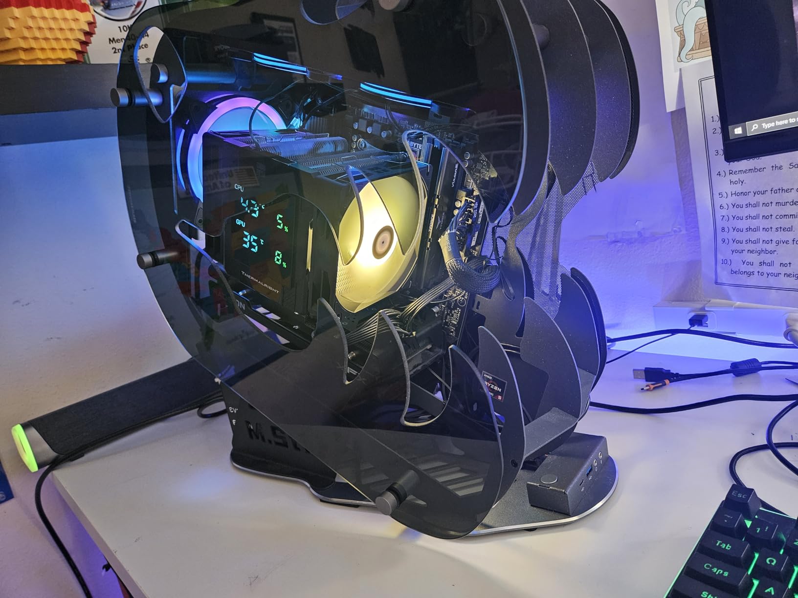 Micro Center AMD 7700X Processor with MSI B850 Gaming Plus WiFi Motherboard customer photo 1