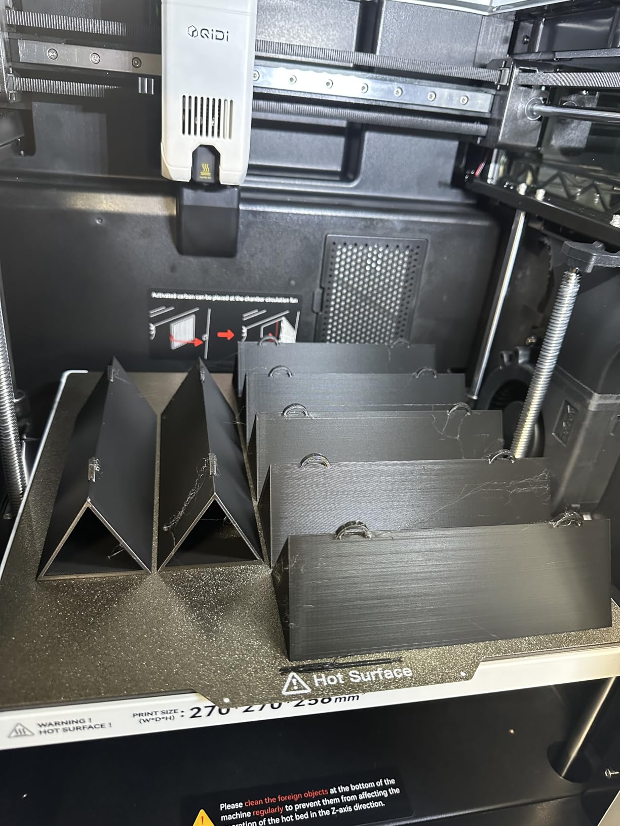 QIDI Q2 3D Printer, 65℃ Heated Chamber and 370℃ Nozzle Unlock PPS-CF | ultra air filtration, 600mm/s high speed, AI camera, full auto leveling, 270x270x256mm build volume, unbox to print in 10 min customer photo 2