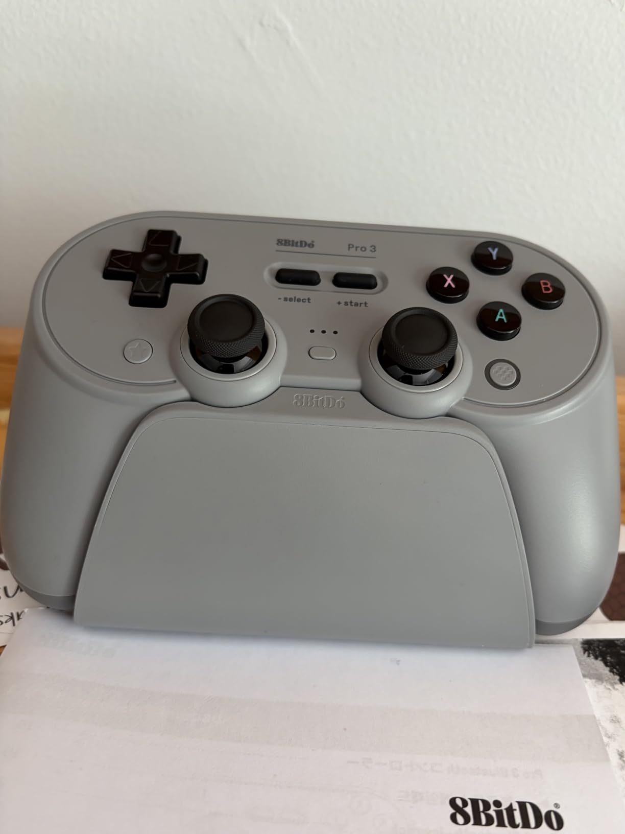 8BitDo Pro 3 Bluetooth Controller for Switch/Switch 2 - TMR Joysticks, Swappable ABXY Buttons, Pro Back Buttons, Charging Dock, Hall Effect Triggers, for Windows, Apple, SteamOS, Android - Purple customer photo 1